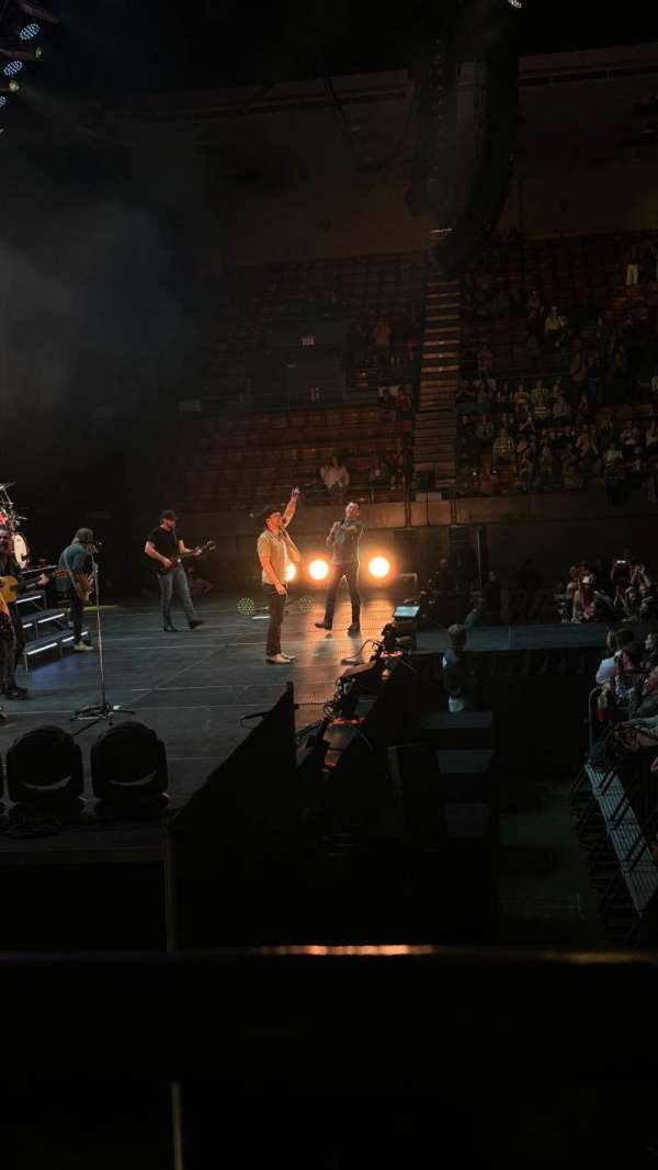 Knoxville Civic Coliseum, section: F1, row: 1, seat: 12