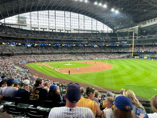 American Family Field, section: 208, row: 6, seat: 17