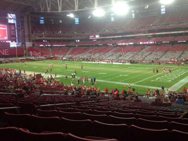 State Farm Stadium, section: 123, row: 36, seat: 29