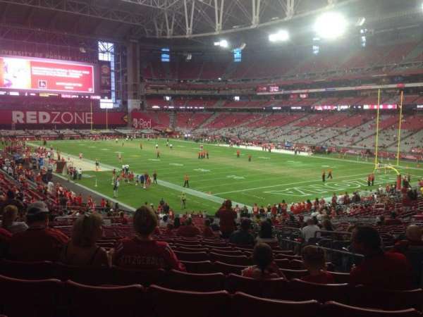 State Farm Stadium, section: 121, row: 37, seat: 22