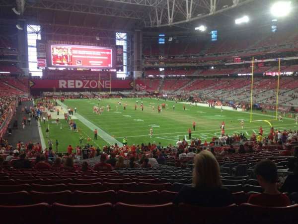 State Farm Stadium, section: 119, row: 36, seat: 22