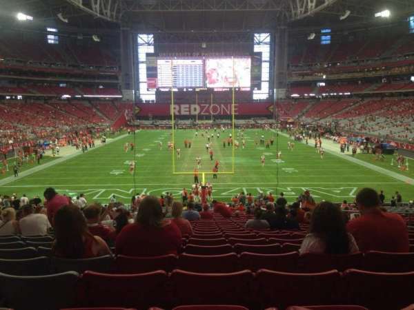 State Farm Stadium, section: 115, row: 35, seat: 8