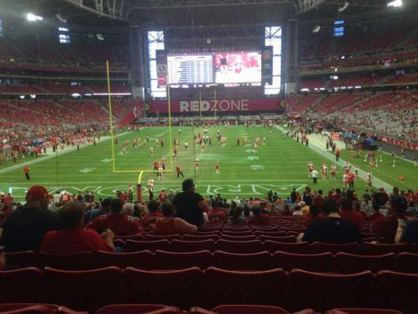State Farm Stadium, section: 118, row: 36, seat: 11