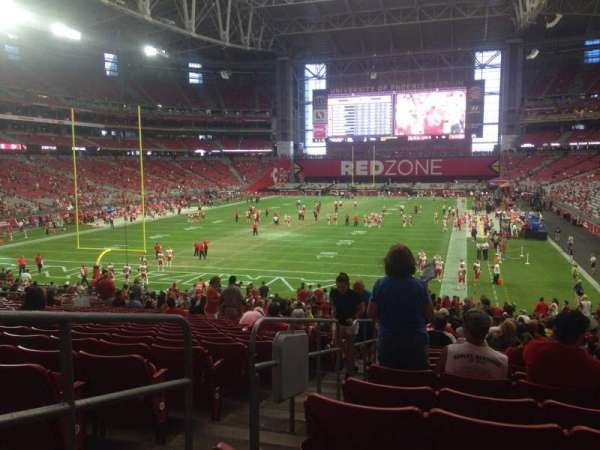 State Farm Stadium, section: 116, row: 35, seat: 30