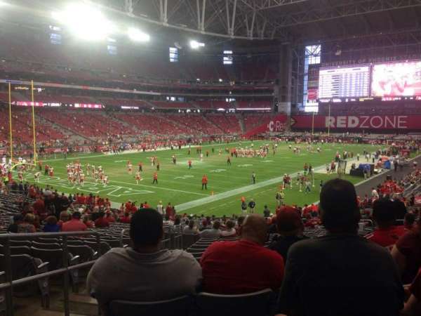 State Farm Stadium, section: 115, row: 33, seat: 12