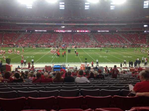 State Farm Stadium, section: 109, row: 26, seat: 7
