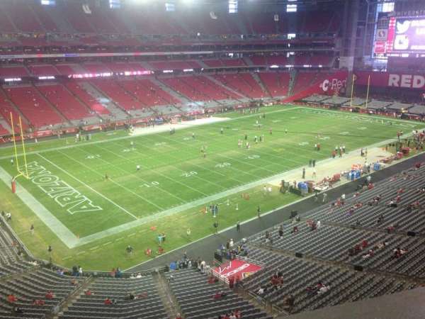 State Farm Stadium, section: 420, row: A, seat: 20