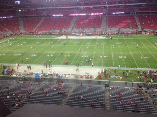 State Farm Stadium, section: 410, row: A, seat: 18