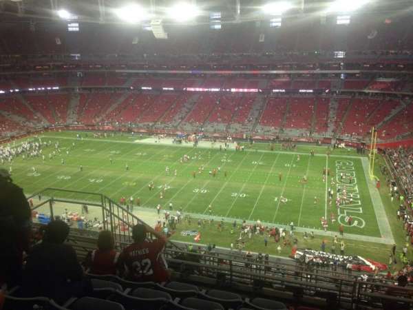State Farm Stadium, section: 408, row: 6, seat: 10