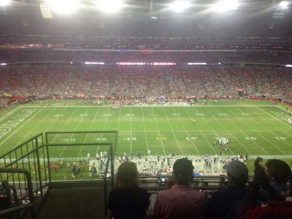 State Farm Stadium, section: 444, row: 4, seat: 18