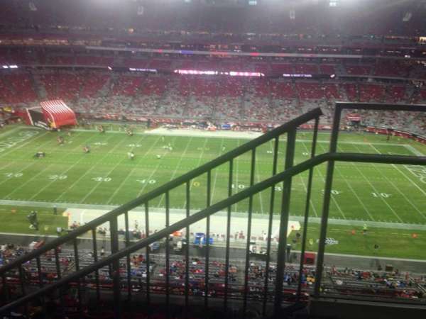 State Farm Stadium, section: 446, row: 2, seat: 1