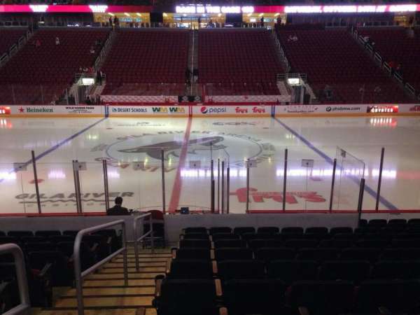 Desert Diamond Arena, section: 111, row: L, seat: 19