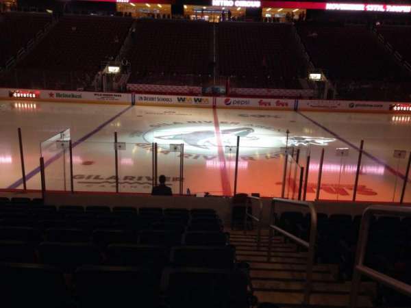 Desert Diamond Arena, section: 112, row: L, seat: 1