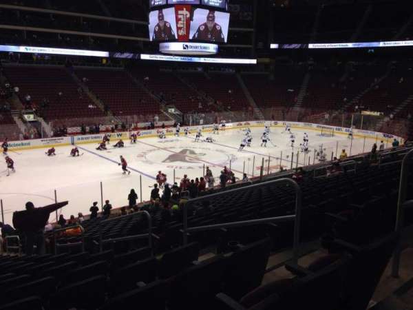 Desert Diamond Arena, section: 114, row: T, seat: 5