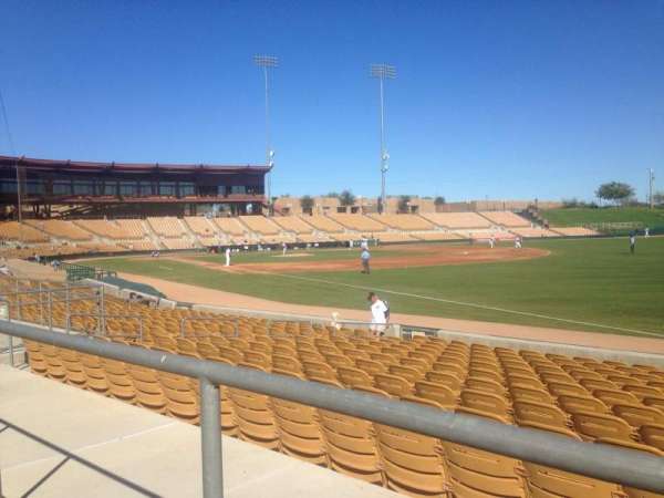 Camelback Ranch, section: 102, row: 1, seat: 3