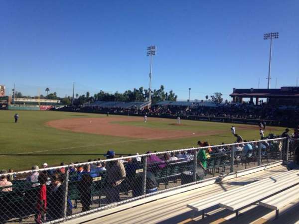 Scottsdale Stadium, section: F, row: 6, seat: 6