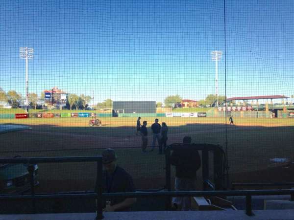 Scottsdale Stadium, section: 102, row: F, seat: 1
