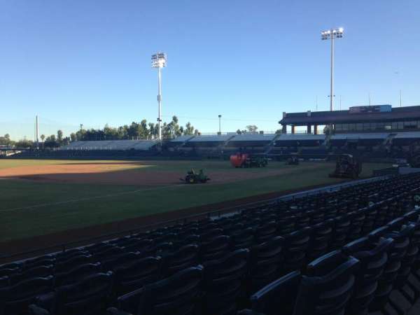 Scottsdale Stadium, section: 125, row: H, seat: 1