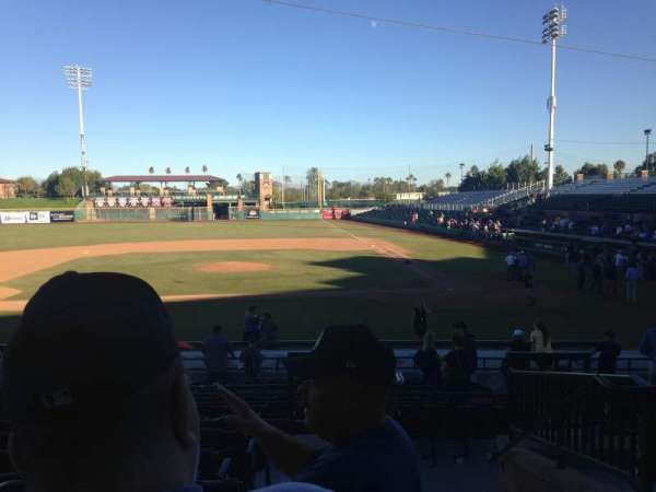 Scottsdale Stadium, section: 309, row: 1, seat: 1