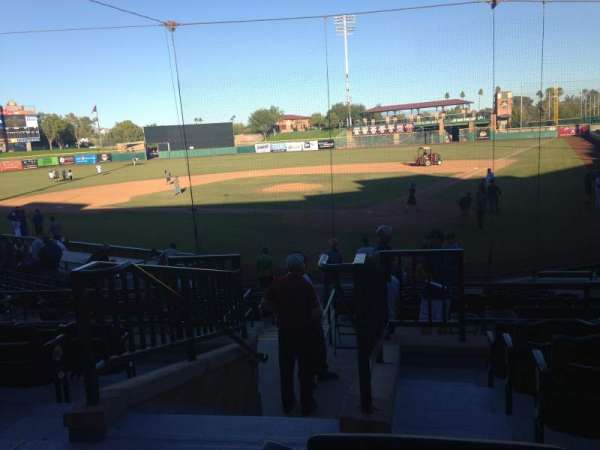 Scottsdale Stadium, section: 301, row: 1, seat: 16