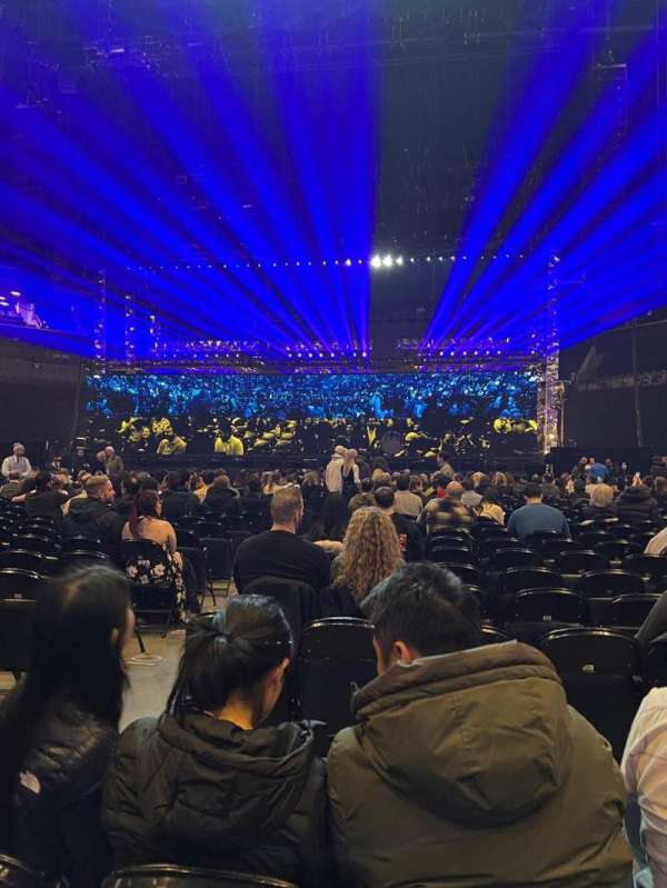 Barclays Center, section: Floor 7, row: 3, seat: 12