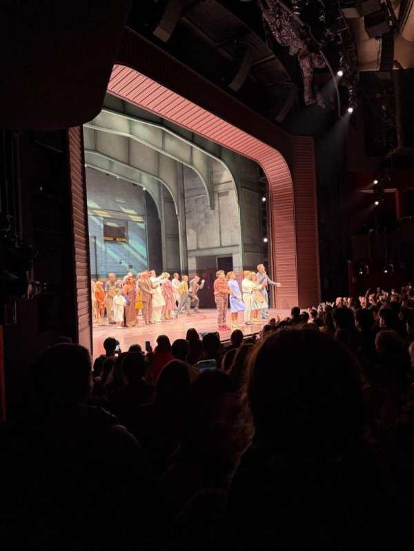 Marquis Theatre, section: Orchestra L, row: J, seat: 21