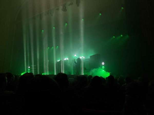 The Town Hall, section: Orchestra RC, row: J, seat: 124