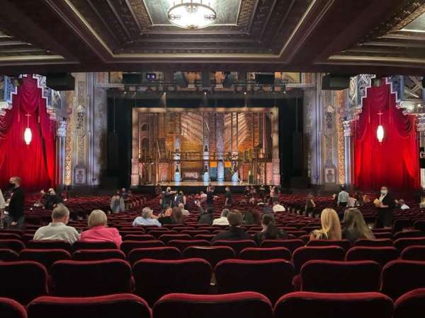 Hollywood Pantages Theatre, section: Orchestra C, row: SS, seat: 108