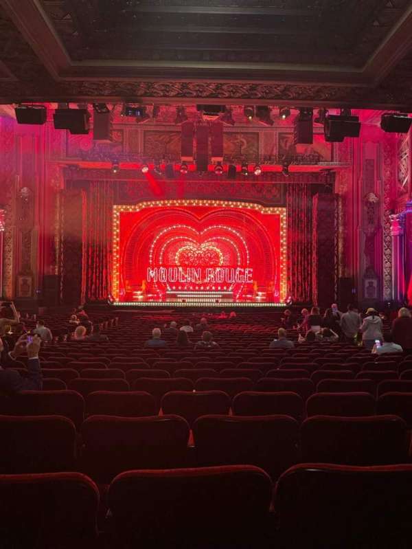 Hollywood Pantages Theatre, section: Orchestra C, row: QQ, seat: 108