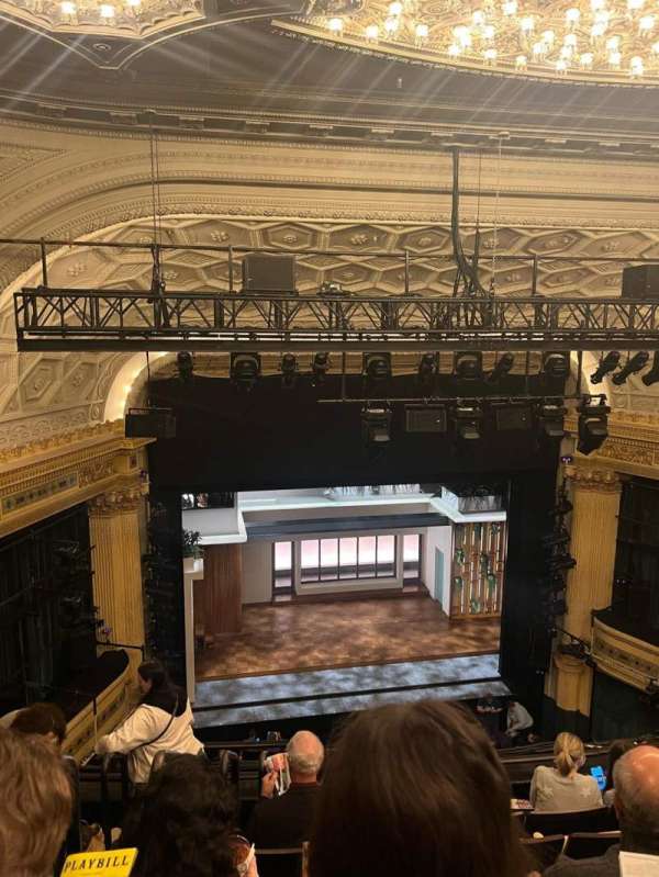 Hudson Theatre, section: Balcony C, row: F, seat: 101