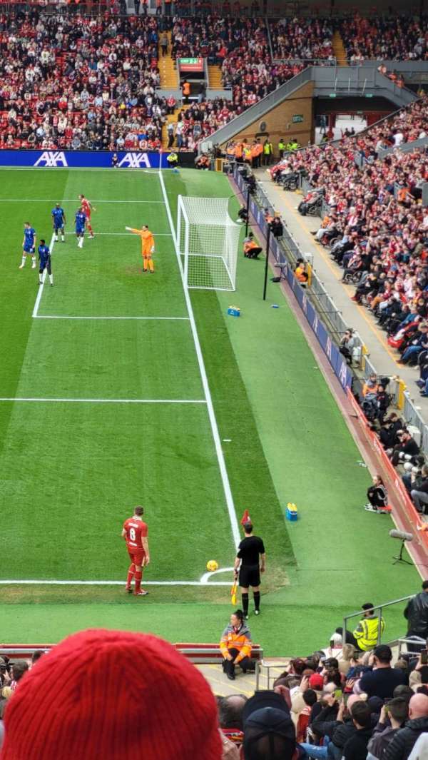 Anfield, section: L16, row: 38, seat: 226