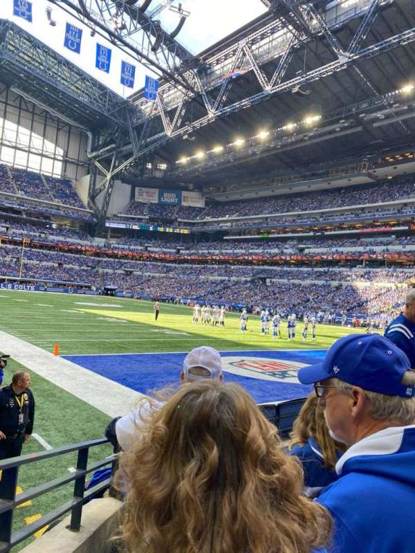 Lucas Oil Stadium, section: 103, row: 5, seat: 7