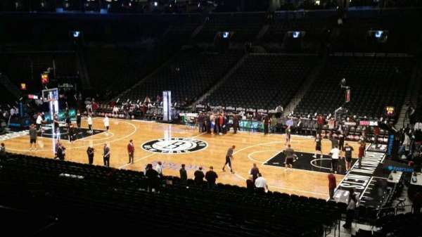 Barclays Center, section: 122, row: 4, seat: 2