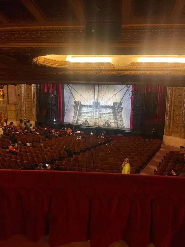 Chicago Theatre, section: Mezzanine Box H, row: H3, seat: 9