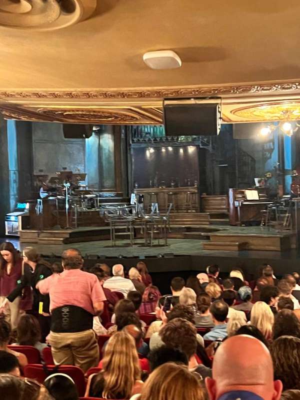 Walter Kerr Theatre, section: standing room, seat: 9