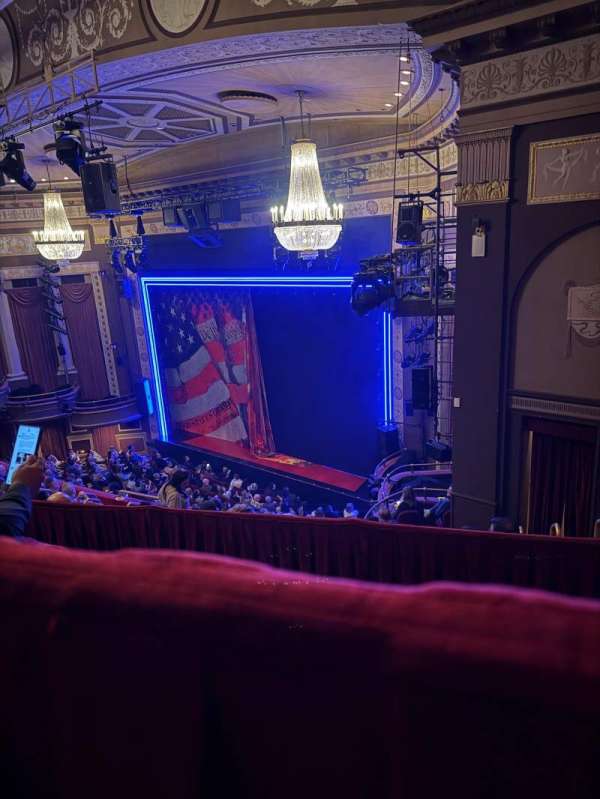 Imperial Theatre, section: Rear Mezzanine R, row: B, seat: 507