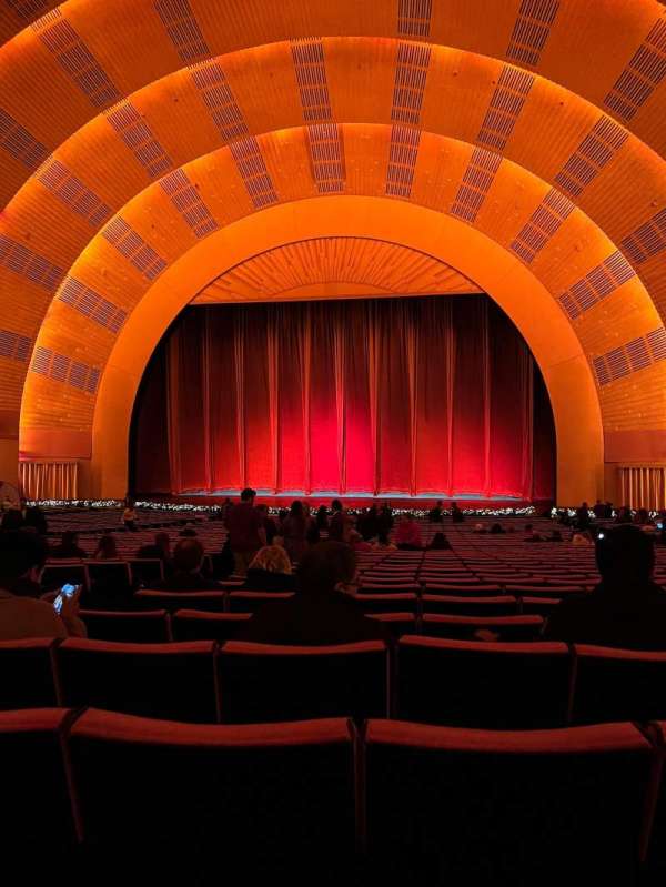 Radio City Music Hall, section: Orchestra 3, row: O, seat: 310