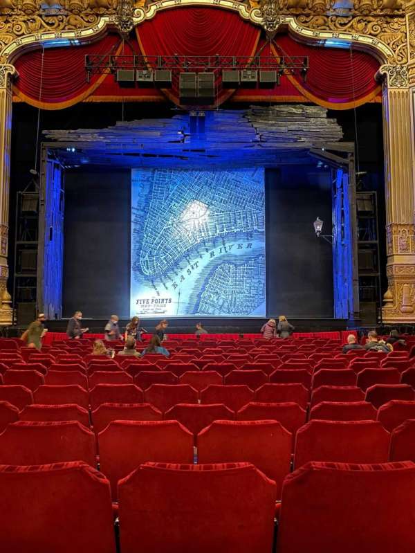 James M. Nederlander Theatre, section: Orchestra C, row: R, seat: 109