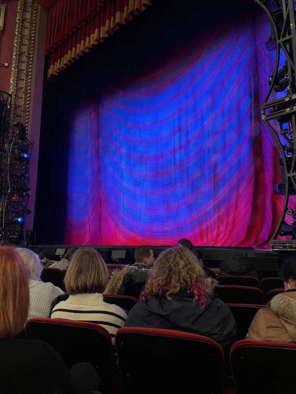 CIBC Theatre, section: Orchestra R, row: F, seat: 12