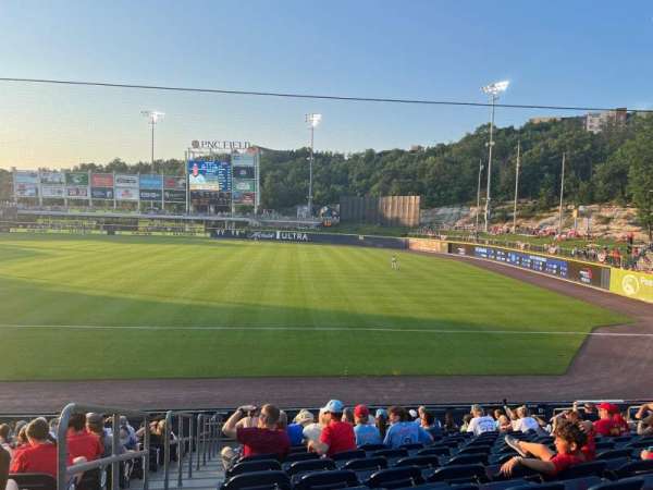 PNC Field, Scranton, section: 11, row: 15, seat: 14-15