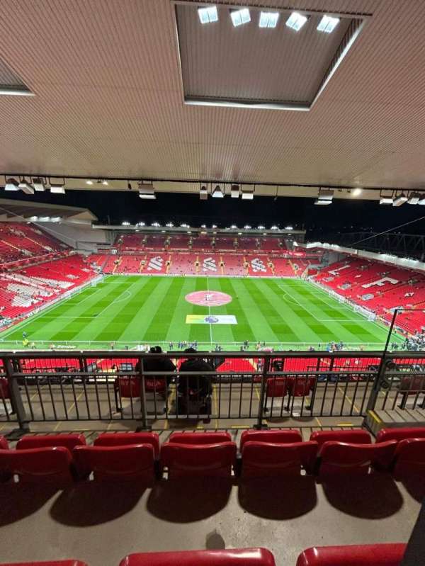 Anfield, section: U5, row: 68, seat: 133