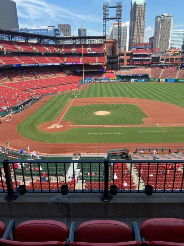 Busch Stadium, section: 245, row: 3, seat: 5
