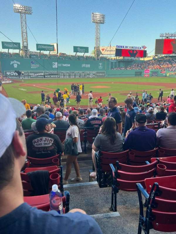 Fenway Park, section: Loge Box 128, row: ee, seat: 1