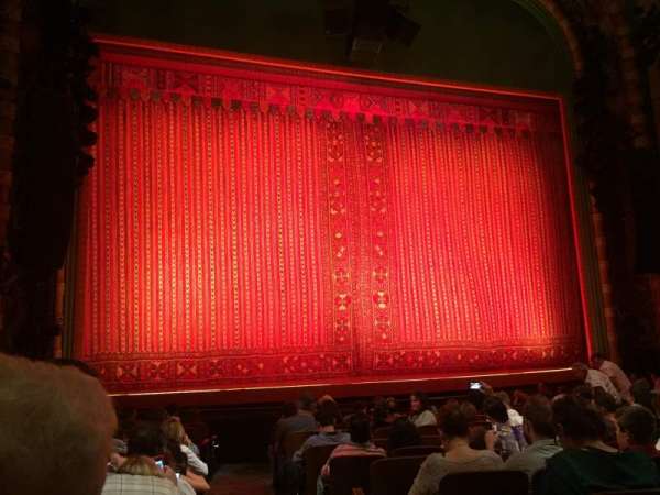 New Amsterdam Theatre, section: Orchestra L, row: M, seat: 1