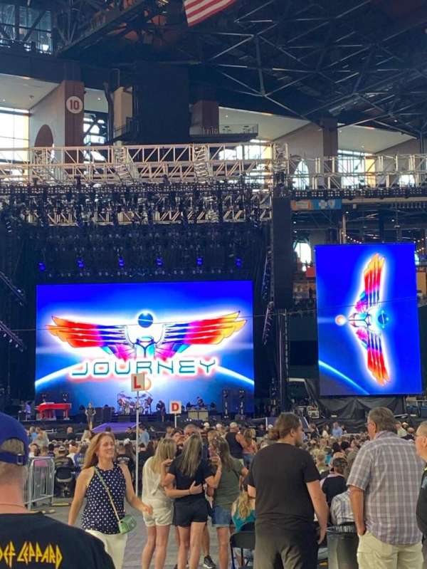 Globe Life Field, section: Floor S, row: 6, seat: 1