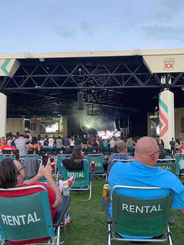 Dos Equis Pavilion, section: Lawn