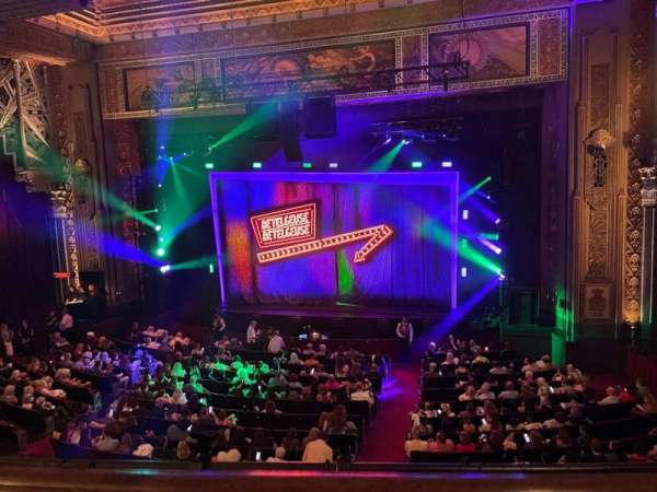 Hollywood Pantages Theatre, section: Mezzanine RC, row: A, seat: 204