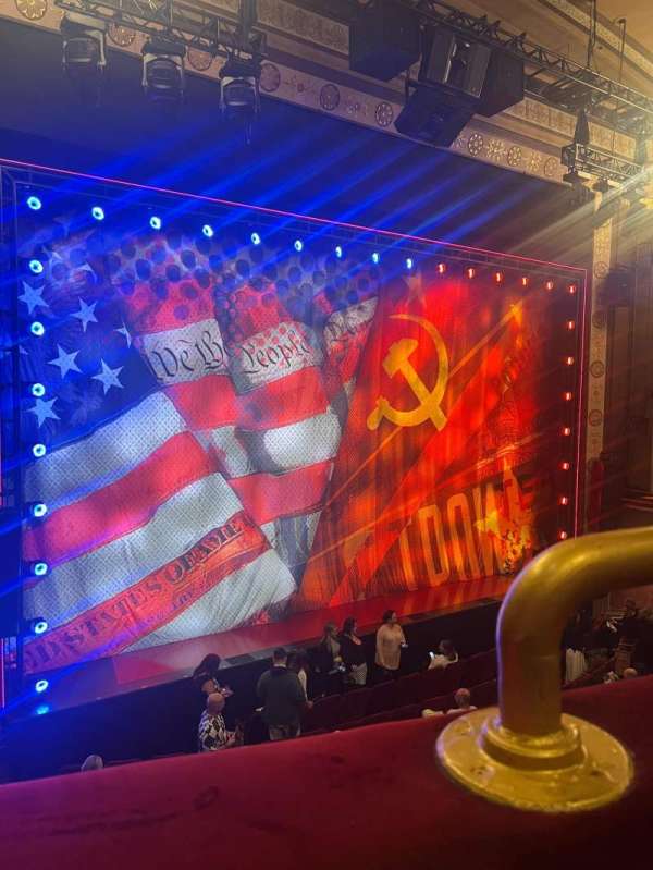 Imperial Theatre, section: Front Mezzanine L, row: A, seat: 101