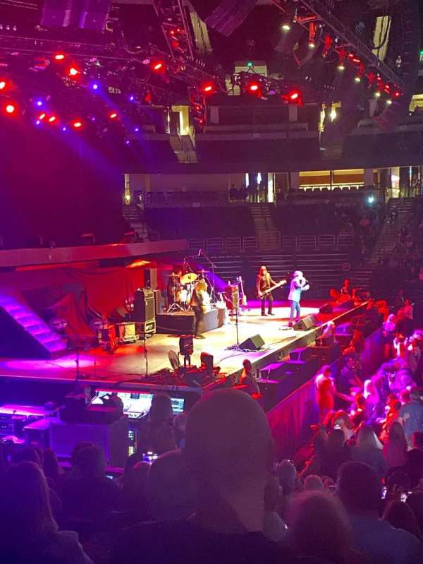 Honda Center, section: 210, row: M, seat: 1