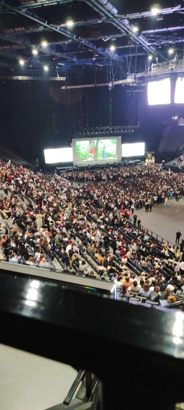 Accor Arena, section: Balcon S, row: 85, seat: 14